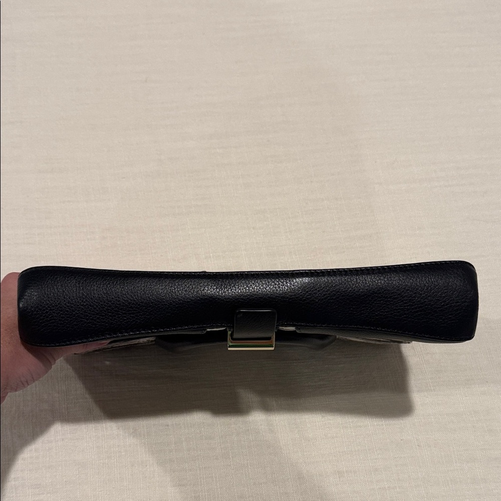Jason Wu Black and White Patterned Clutch - Picture 4 of 10